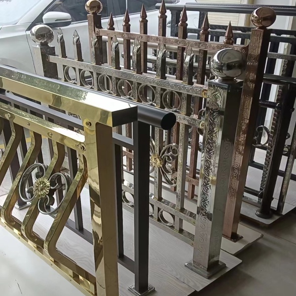 彩色不銹鋼護(hù)欄 彩色不銹鋼護(hù)欄