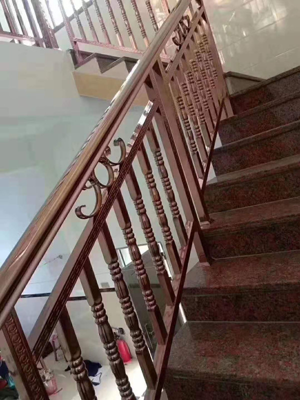 彩色不銹鋼樓梯扶手 彩色不銹鋼樓梯扶手