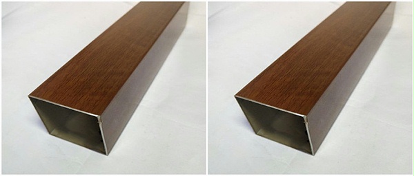 304不銹鋼木紋方管