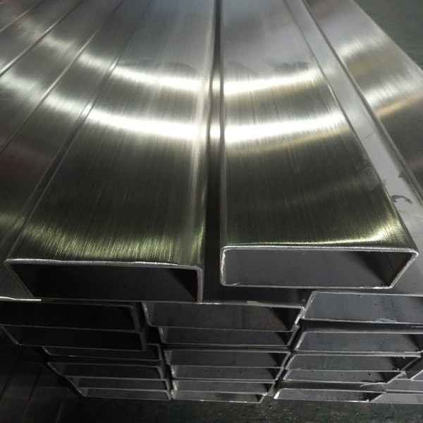 304不銹鋼拉絲方管75*45 304不銹鋼拉絲方管75*45